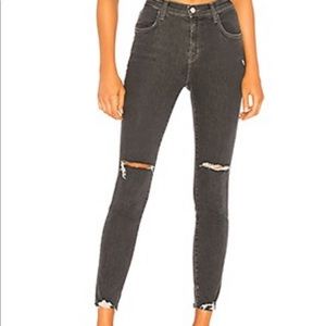 J Brand Alana High Rise Crop Skinny Jeans size 24
